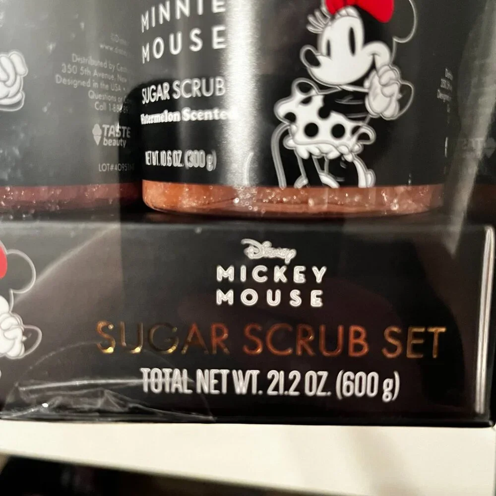 Disney Mickey and Minne Mouse Sugar‎ Scrub Set (new/kids/x)